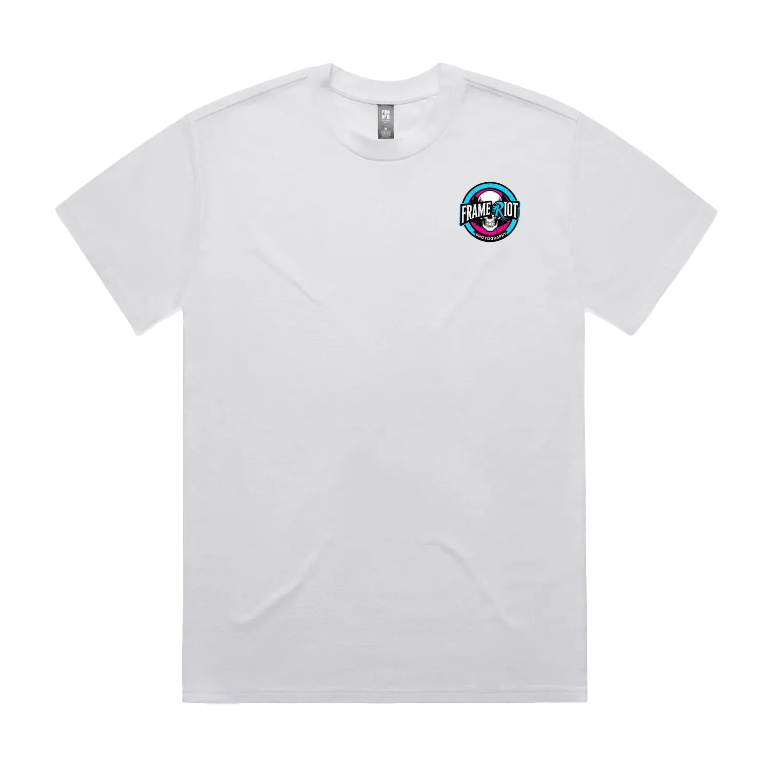 White front flat lay